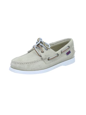 Sebago Schnürschuh in beige