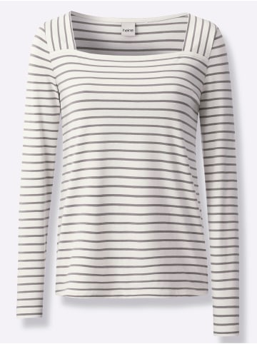Heine Ringelshirt in champagner-taupe-geringelt