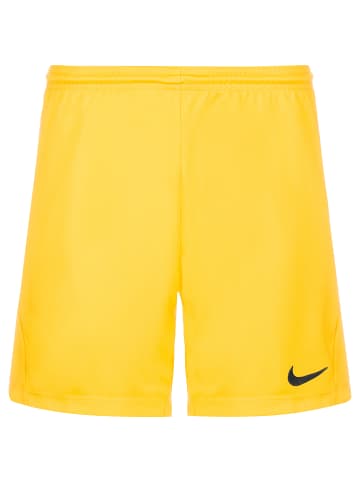 Nike Performance Trainingsshorts Dry Park III in gelb / schwarz