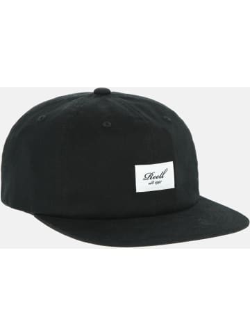 Reell Cap "Flat 6-Panel Cap" in Schwarz