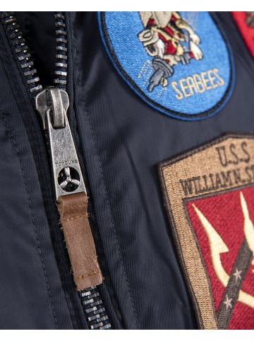 TOP GUN Bomberjacke TG20192047 in navy