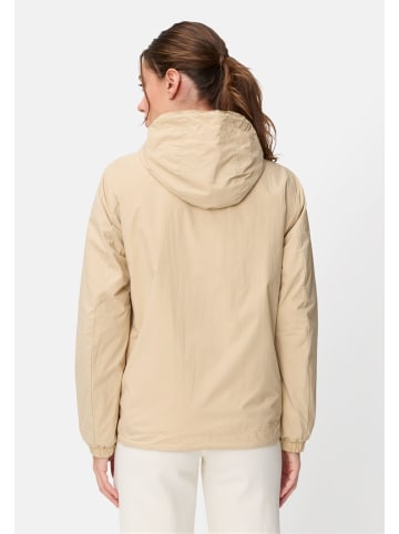 Camel Active Wendejacke mit Allover-Print und unifarbener Seite in Sand