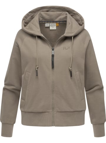 ragwear Sweatjacke Taila in Mocca