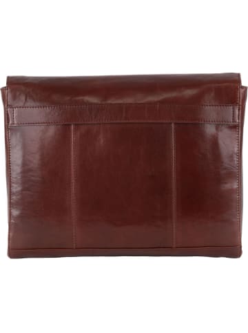 Golden Head Colorado Aktentasche Leder 37 cm Laptopfach in tabacco