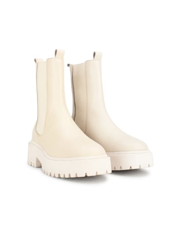 PS Poelman Chelsea-Stiefel "DOLAN" in Creme