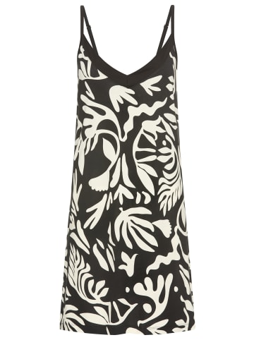 French Connection Negligé in schwarz bedruckt