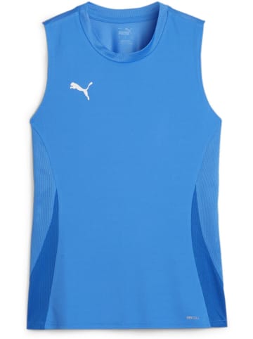 Puma Sportshirt "TeamGoal Sleeveless Jersey Wmns" in Blau