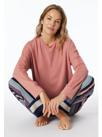 Schiesser Rundkragen Langarmshirt für Damen in uni