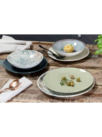 Ritzenhoff & Breker 6er Set Speiseteller Cecina ø 26 cm in Grün