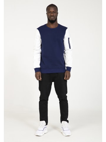 PLUS EIGHTEEN Herren Sweater in Marine