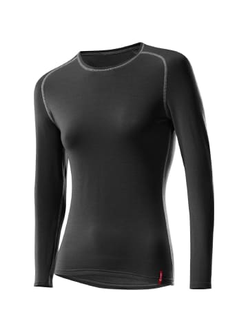 Löffler Unterhemd SHIRT TRANSTEX® WARM LA in Schwarz