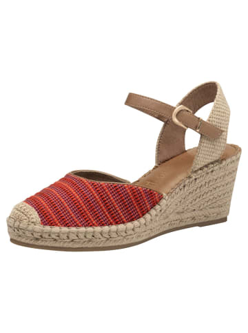 Tamaris Espadrill in RED COMB