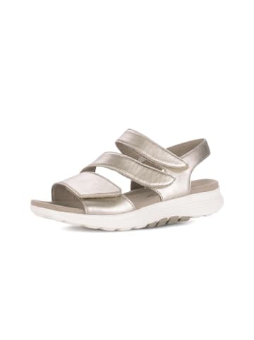 rollingsoft Riemchensandalen in gold