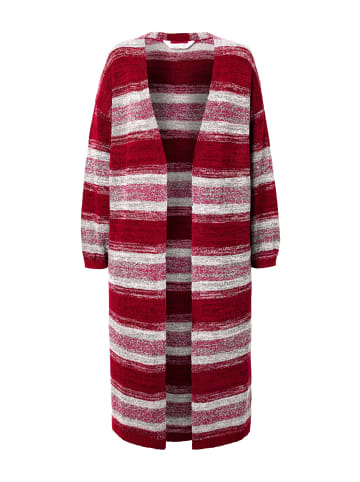 Janet & Joyce Strickjacke in rot