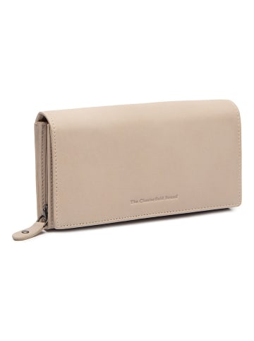The Chesterfield Brand Valetta Geldbörse RFID Schutz Leder 18 cm in beige