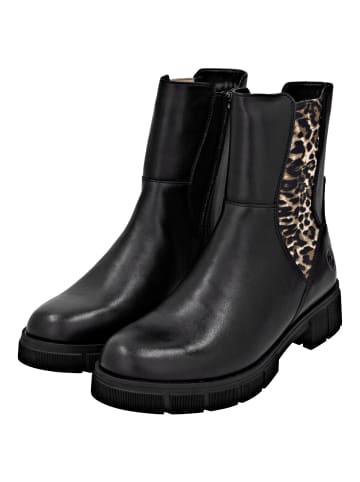 remonte Stiefelette in Schwarz Kombi