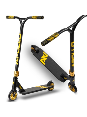 Apollo Stunt Scooter Kinder " Hawk " in Black/Gold