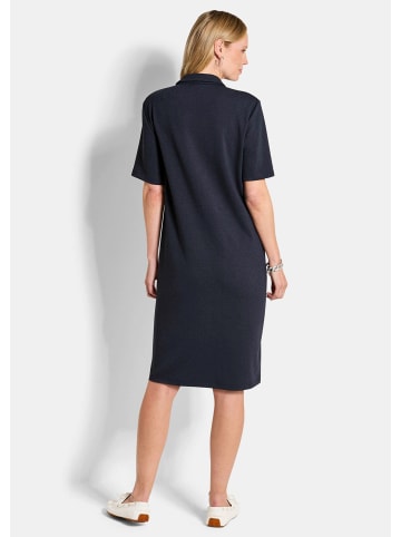 GOLDNER Polokleid in maritimen Look in marine