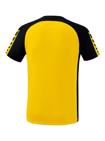 erima Kinder Six Wings T-Shirt in gelb/schwarz