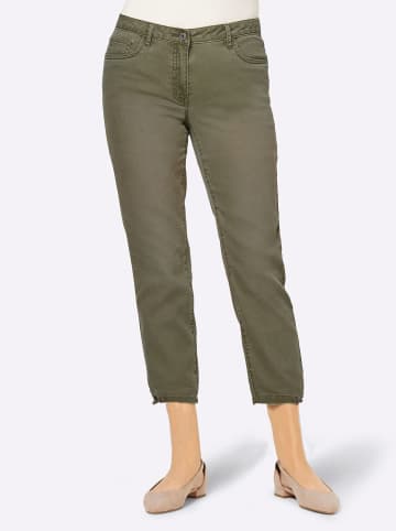 creation L Jeans in oliv
