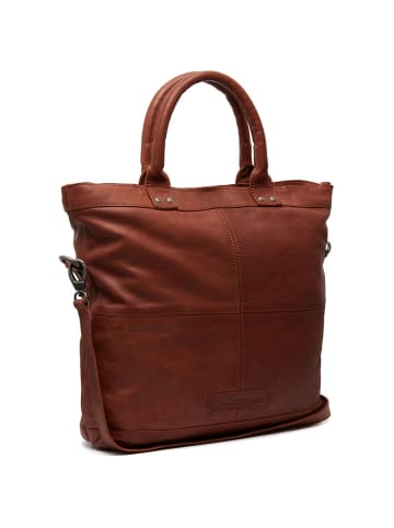 The Chesterfield Brand Ontario Handtasche Leder 37 cm in cognac