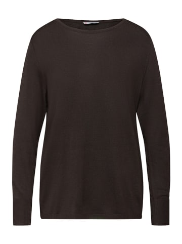 Street One Basic Pullover in Braun