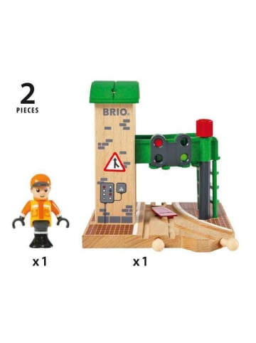 Brio Aktionsspiel BRIO World - Signal Station Ab 3 Jahre in bunt