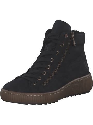 rieker Schnürstiefel in Schwarz