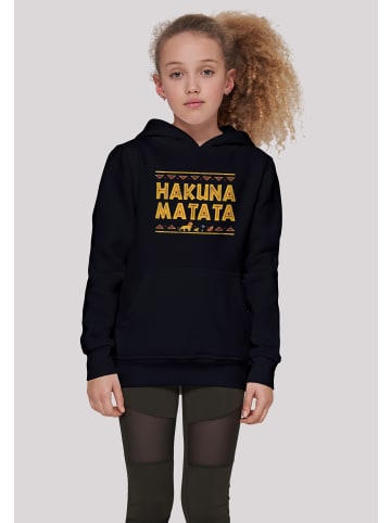 F4NT4STIC Hoodie Disney König der Löwen Hakuna Matata in schwarz