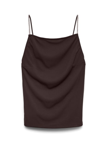 Vero Moda Party-Top in Chocolate Torte