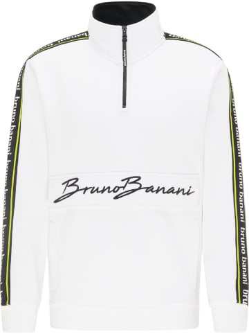 Bruno Banani Sweater MORGAN in Weiß