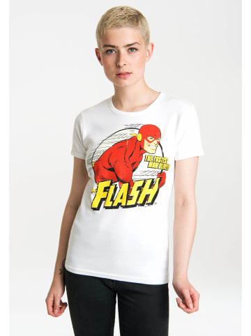 Logoshirt T-Shirt Flash in altweiss