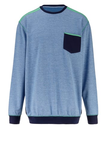 Men Plus Sweatshirt in marine