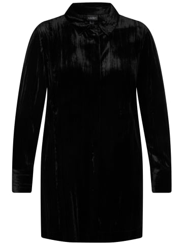 Ulla Popken Hemdbluse in schwarz