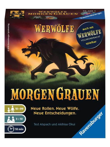 Ravensburger Bluffspiel Werwölfe MorgenGrauen 10-99 Jahre in bunt