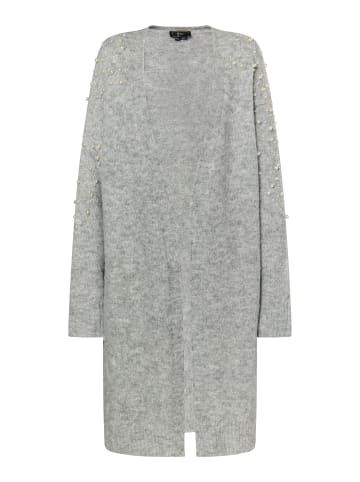 faina Damen Cardigan in Hellgrau Melange