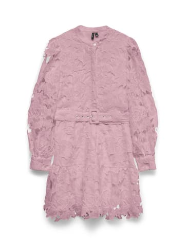 Vero Moda Kleid aus Spitze in Bleached Mauve