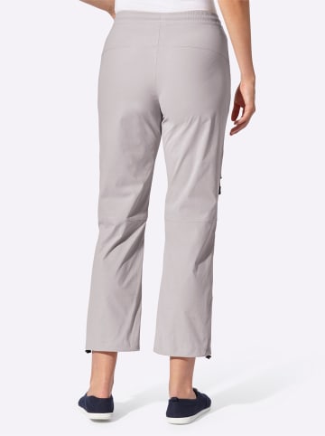 WITT WEIDEN 7/8-Funktions-Hose in steingrau