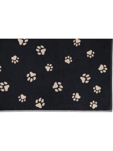 Cawö Cawö Badematten WE LOVE DOGS Paws 6247 schwarz/beige - 93 in schwarz/beige - 93