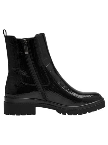Tamaris Chelsea Boot in BLACK CROCO
