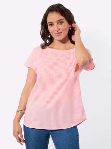 WITT WEIDEN Streifenbluse in rosenquarz-weiß-gestreift