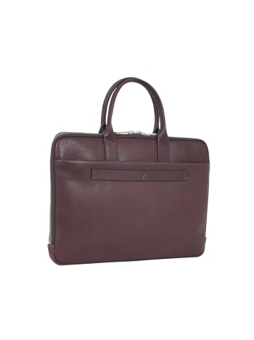 JOOP! Aktentasche 'Treviso Samu in Dunkelbraun 38 x 27 x 2 cm'