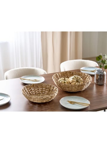 Beliani 2er-Set Dekoschale DALAT in Beige