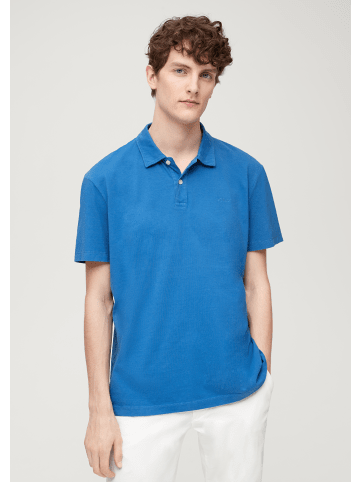 S. Oliver Polo-Shirt kurzarm in Blau