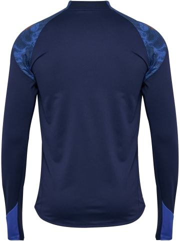 Hummel Halbreißverschluss Sweatshirt Daumenlöcher Hmlblaze26 Herren in MARINE