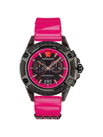 Versace Analoguhr für Damen in schwarz
