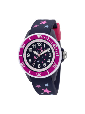 s.Oliver Armbanduhr Lovely Time in mehrfarbig