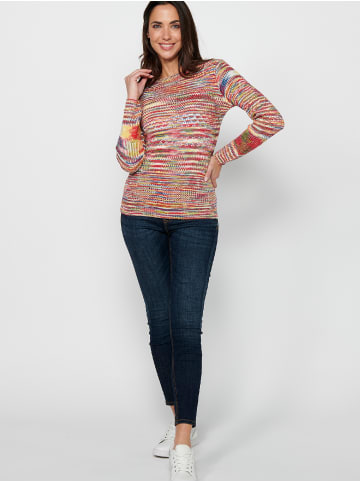 KOROSHI GESTRICKTES JERSEY in bunt