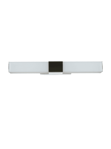 Licht-Erlebnisse Wandlampe EEK E (B)40 x (H)5 cm in Chrom Weiß