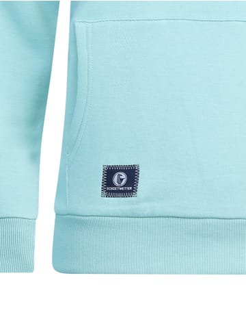 SCHIETWETTER Hoodie "Schietwetter" in mint-pink